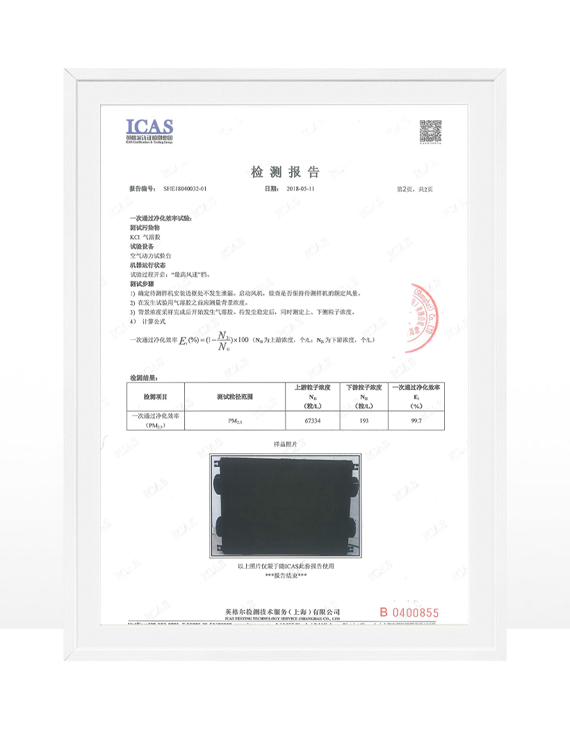 PM2.5檢測報告